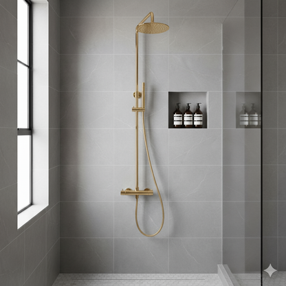 Colonne de douche mitigeur thermostatique Palombaggia