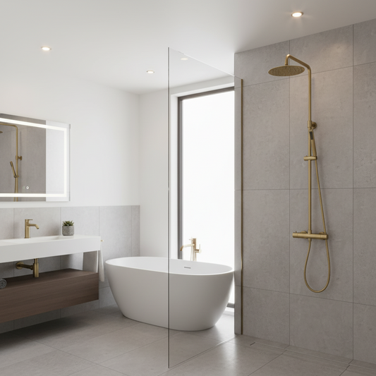 Colonne de douche mitigeur thermostatique Palombaggia