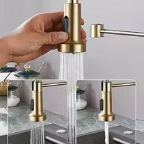 Mitigeur Douche Amovible Or Brossé - Jet & Douchette amovible